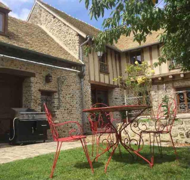 Maison Avec Exterieur Bu (Eure-et-Loir) Eksteriør billede
